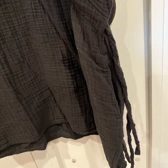 Elan tunic shirt long sleeve collared button up - Picture 5 of 7